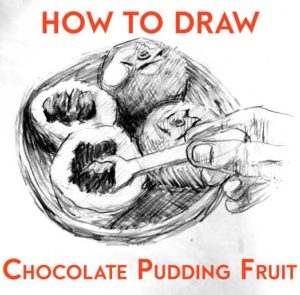 Read more about the article How to Draw BLACK SAPOTE CHOCOLATE PUDDING FRUIT easy / simple / step by step / realistic / with shading and proportions