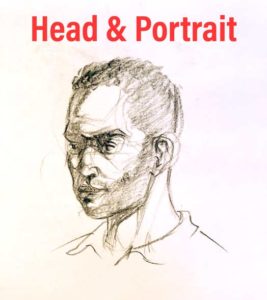 Read more about the article Head and portrait week 2 how to draw / construct / paint in an easy / simple / fast / quick way using drawing methods for beginners / advanced / intermediate technique so quick and fast