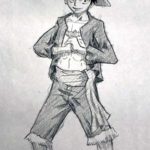 how-to-draw-monkey-d-luffy-one-piece-easy-quick-fast-simple-tutorial-drawing-realistic-anime-step-by-step-art-paint-manga-straw-hat-haki